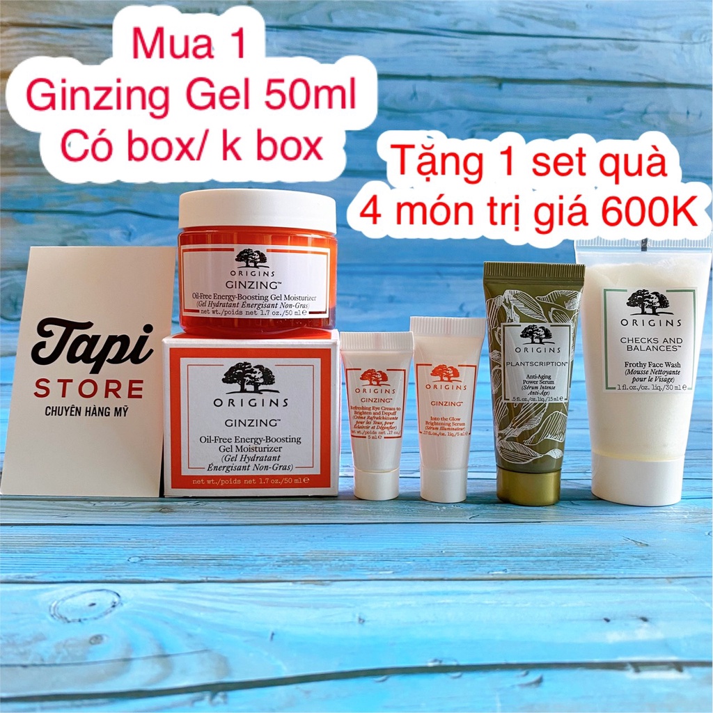 Kem dưỡng Origins GinZing Energy Boosting Gel Moisturizer