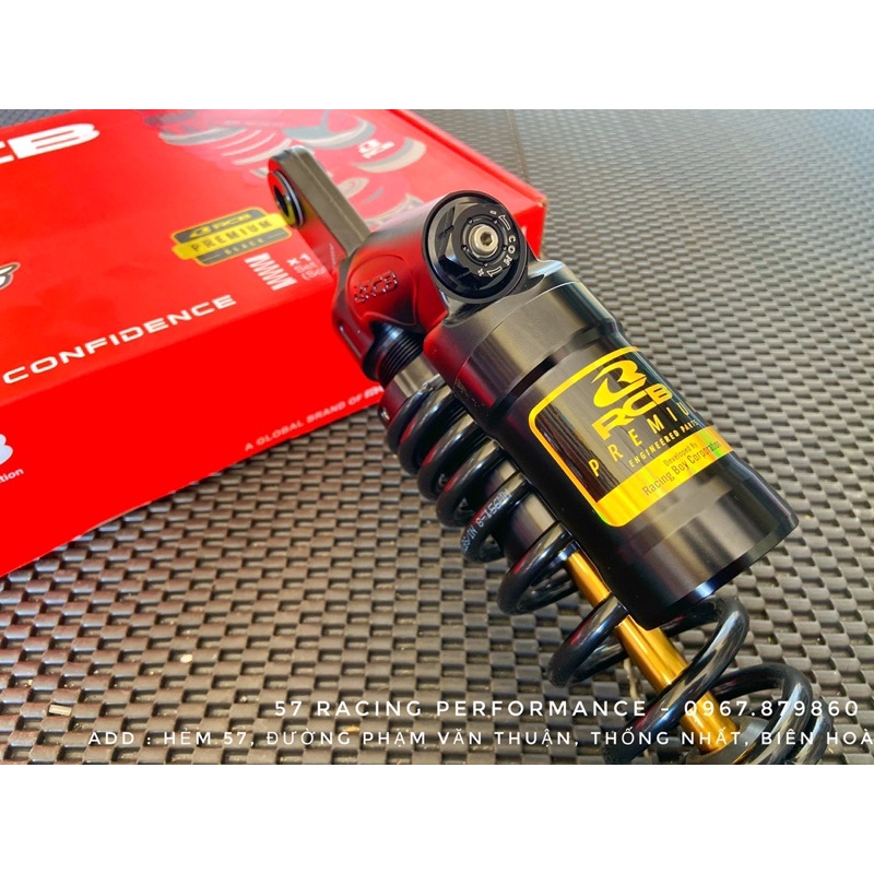 Phuộc Racing Boy VD Seri 2 chỉnh Đen Ty Vàng Vario, Click, Vision