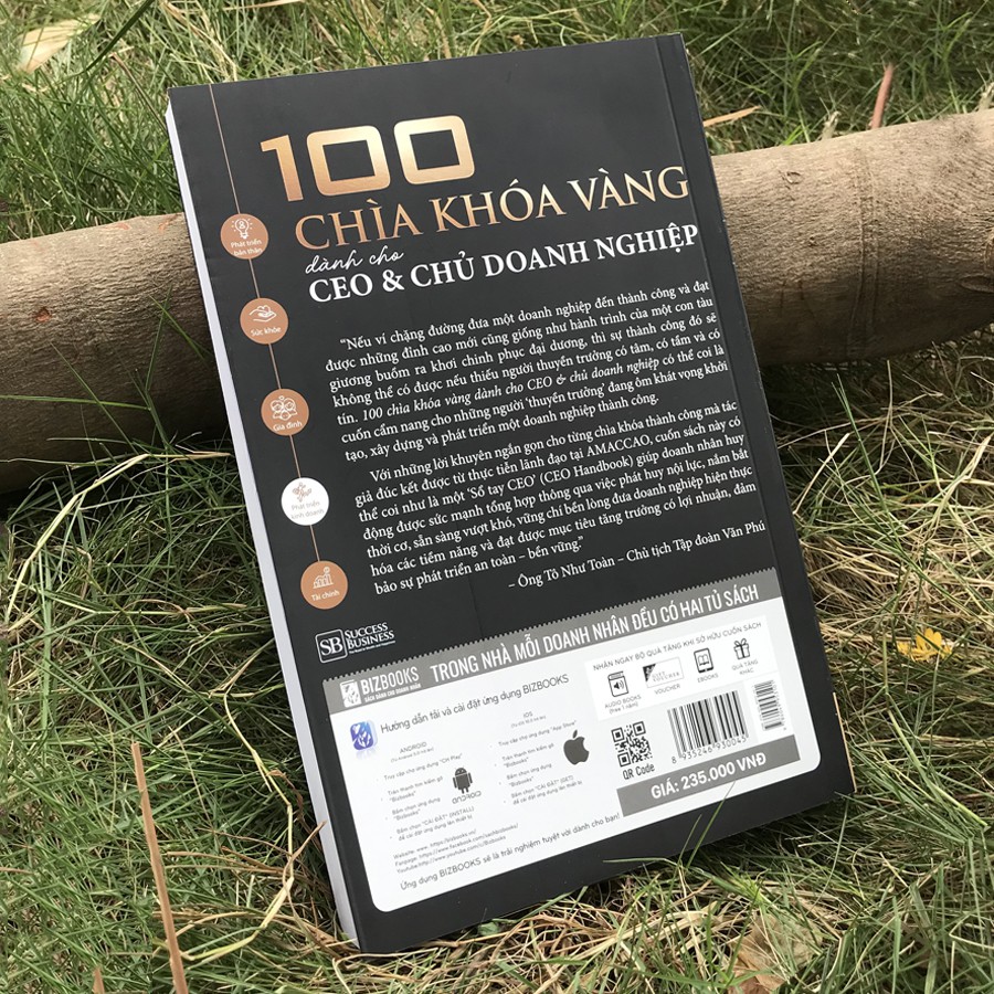 Sách - 100 Chìa Khóa Vàng Dành Cho CEO Và Chủ Doanh Nghiệp | BigBuy360 - bigbuy360.vn