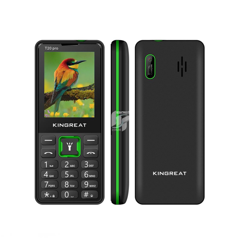 Điện thoại di động Kingreat T20 Pro 2.4 inch - 3200mAh - 2 sim