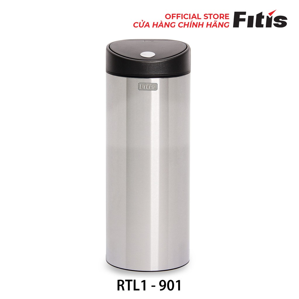 Thùng rác 15 lít INOX tròn FITIS