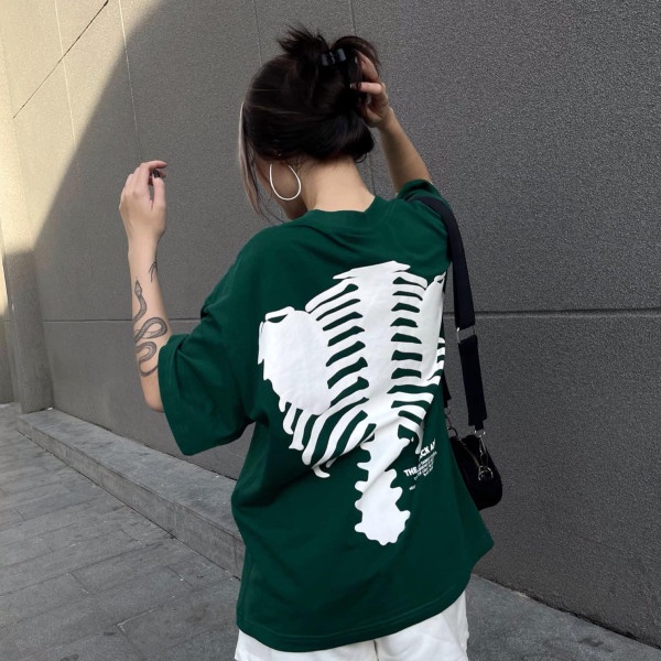 Áo Xanh Bộ Xương Hot Trend