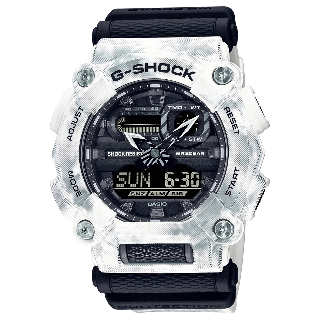 Đồng Hồ Casio Nam Dây Nhựa GSHOCK GA-900GC-7ADR Chính Hãng