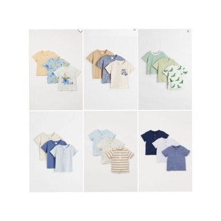 (035)Set 3 áo thun HM auth bé trai