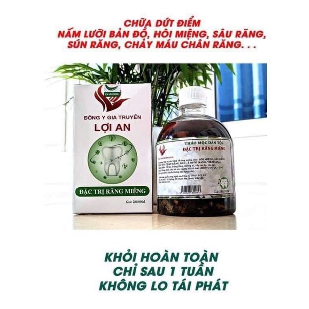 Đánh bay nấm lưỡi sâu răng