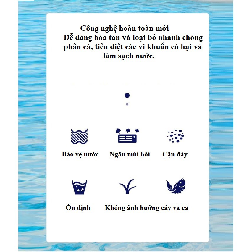 Dung dịch làm trong nước bể cá Clarifying