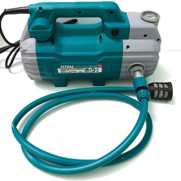 MÁY XỊT RỬA XE ÁP LỰC CAO TOTAL 1500W ( MOTOR TỪ ) TGT11236 - VỆ SINH CAO ÁP XE MÁY Ô TÔ NHÀ CỬA