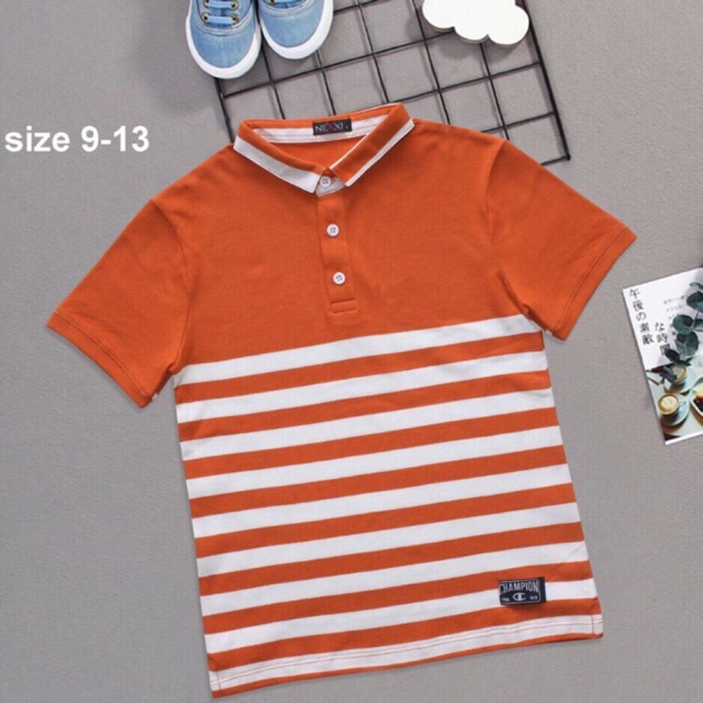 Áo bé trai 7 tuổi đến 13 tuổi