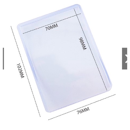Toploader bảo vệ card ảnh kích thước A7