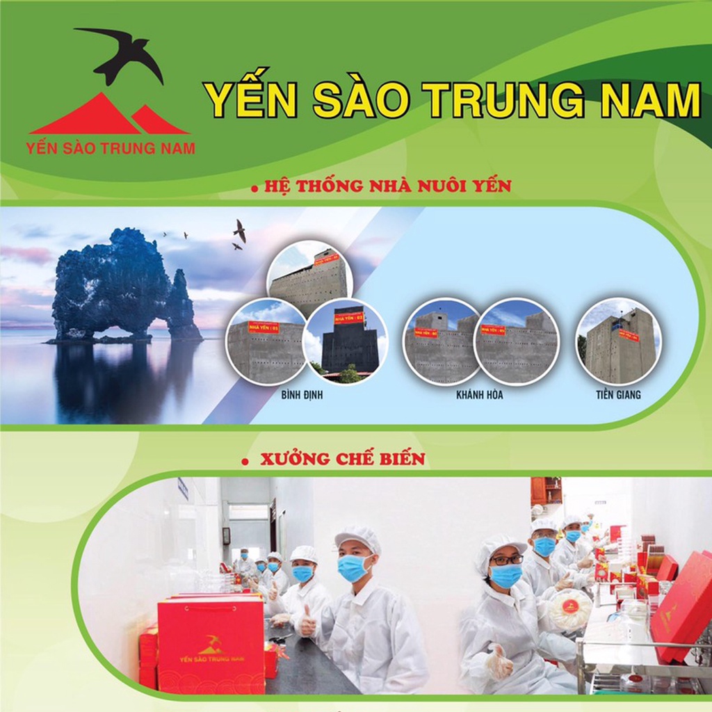 Tổ yến thô, Yến sào Trung Nam, Sản phẩm còn lông 100% tự nhiên nguyên chất, 30 gram /