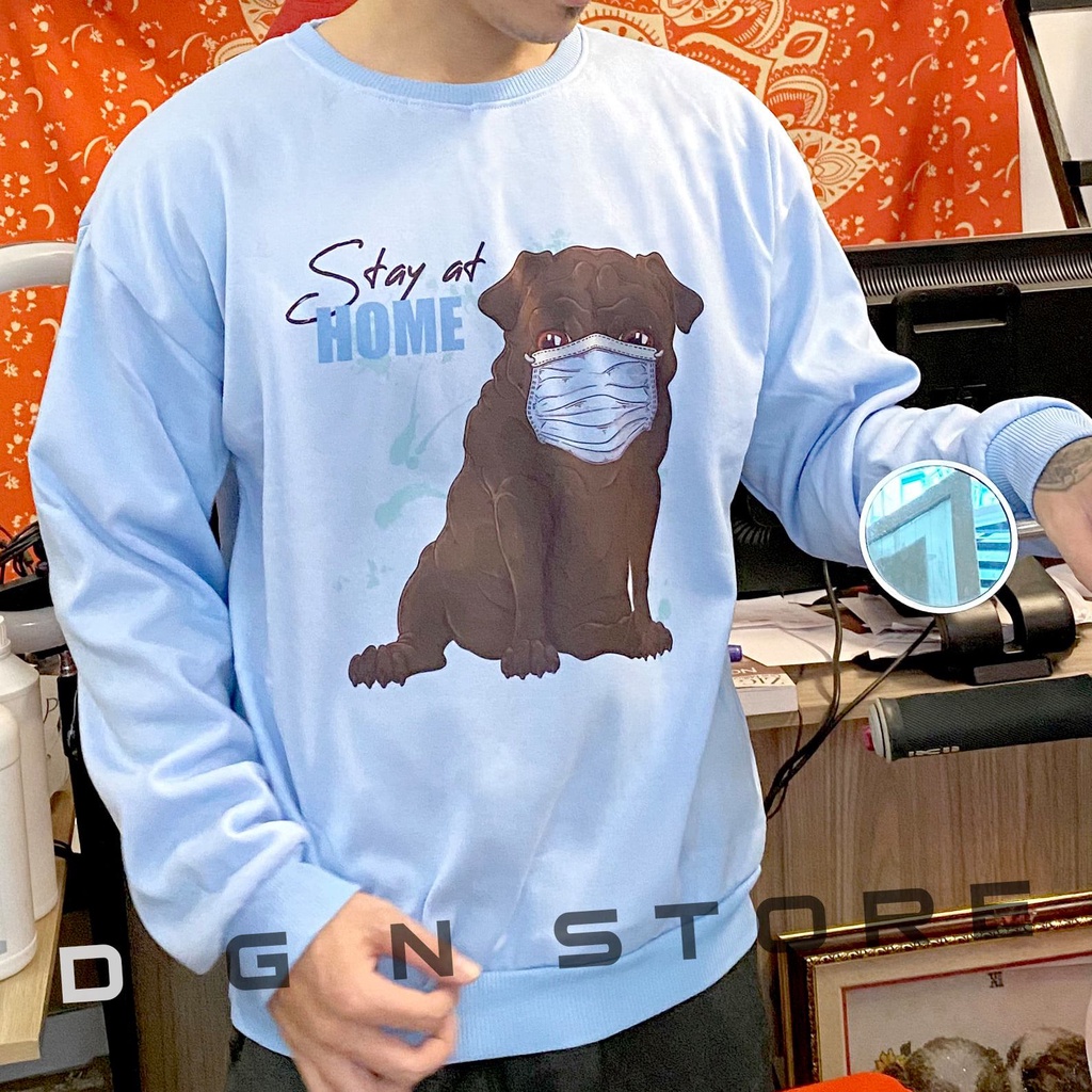Sweater đen phi hành gia OTI.19