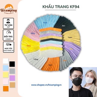Combo 10 cái khẩu trang KF94 ,khẩu trang 4d, theo tiêu chuẩn Hàn Quốc