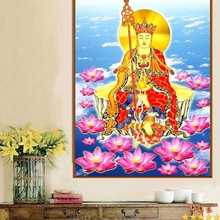 Tranh đính đá ABC phật địa tạng vương bồ tát