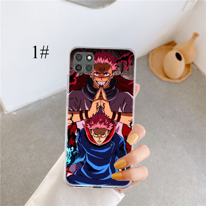 Ốp Điện Thoại Họa Tiết Anime Jujutsu Kaisen Cho Tecno Camon 18 18T 18P 18i Premier Spark 8P 8C POVA NEO POP5 LTE 2 CA11