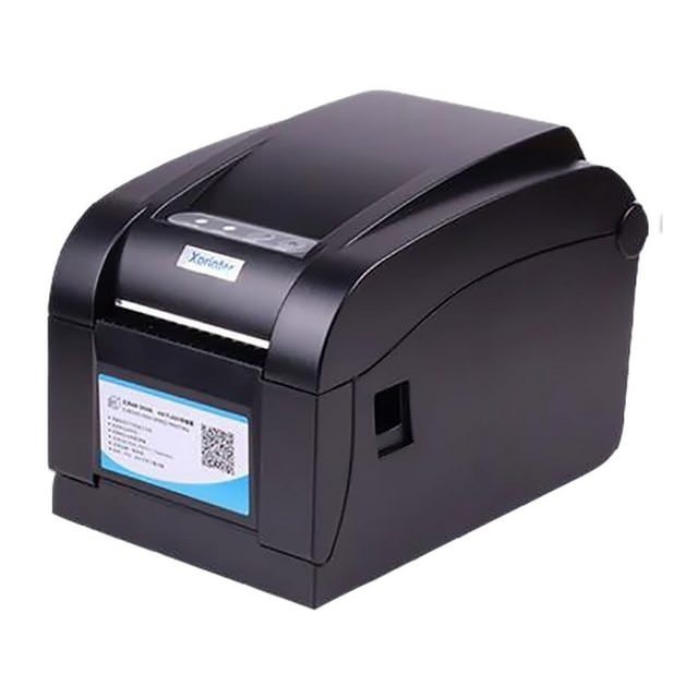 Máy in mã vạch Xprinter XP 350B có độ phân giải 203dpi cho ra bản in sắc nét