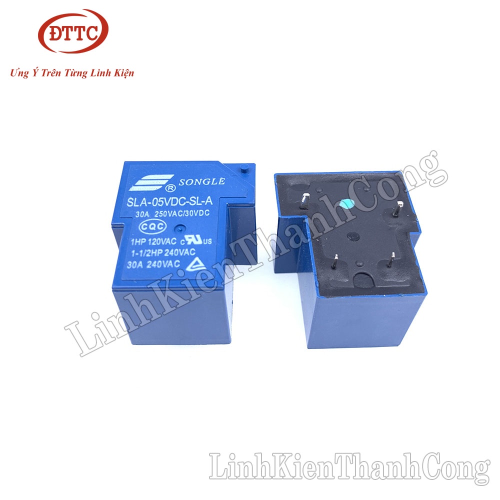 Relay 5V 30A SLA-5VDC-SL-A (4 Chân)