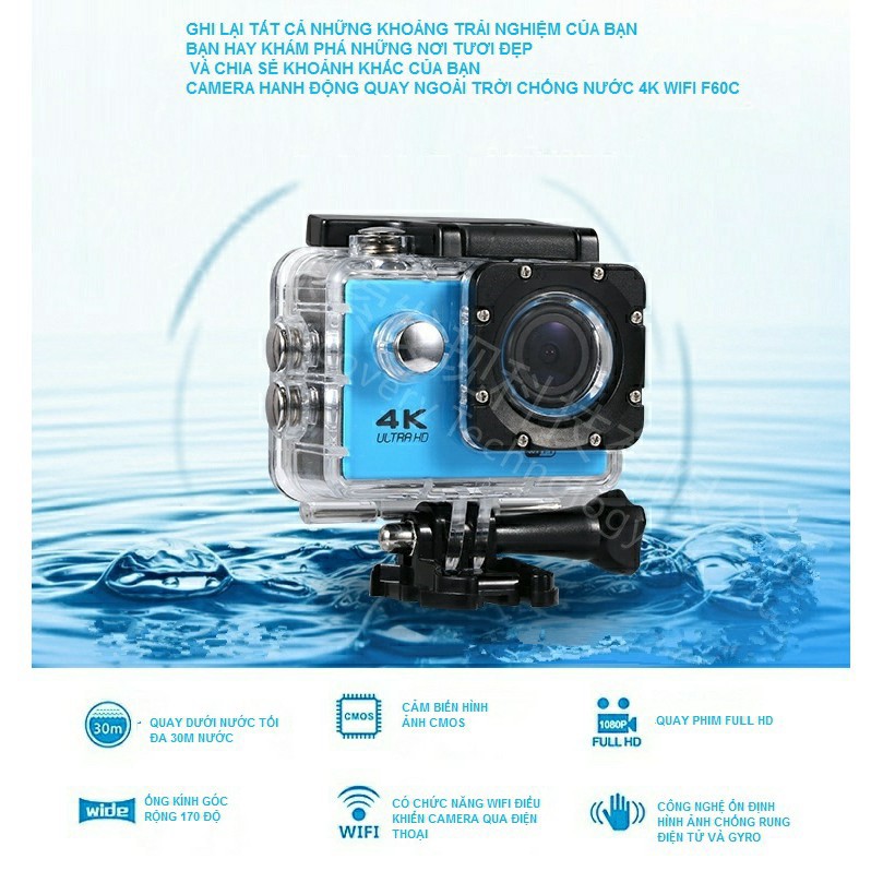 [SIÊU SALL ] [Mã ELMSHX hoàn 8% xu đơn 500K] [Freeship toàn quốc từ 50k] Camera thể thao 4k wifi XDV . | BigBuy360 - bigbuy360.vn