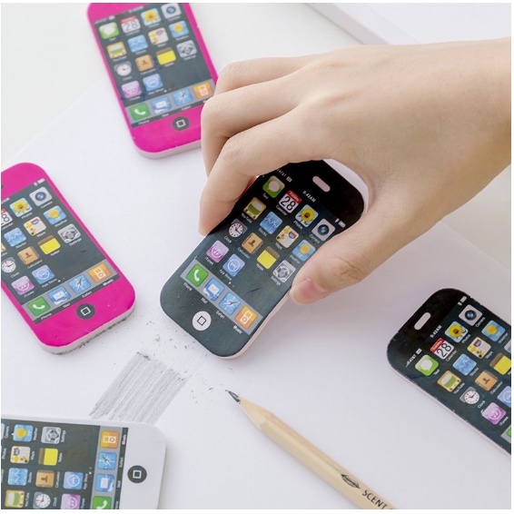 Gôm Bút Chì Hình Điện Thoại Iphone Độc Đáo 🍀Clovershop68🍀