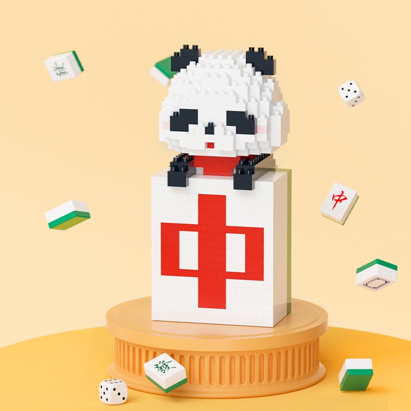 Đồ Chơi Khối Xếp Hình 3D Mini Kiểu Hoạt Hình Dễ Thương Cho Trẻ Em