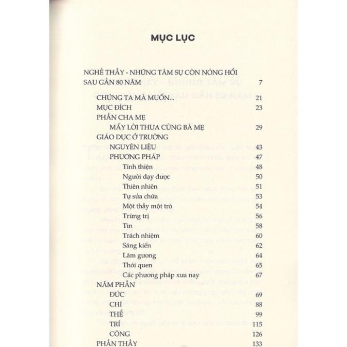 Sách - Nghề thầy