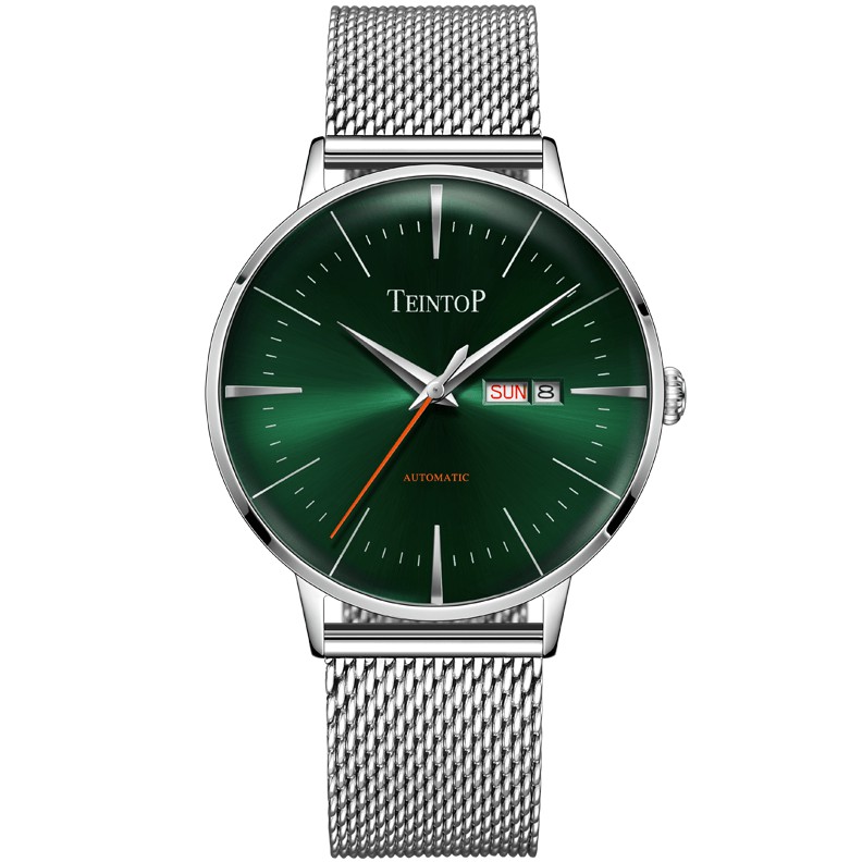 Đồng hồ nam chính hãng Teintop T7009-6 hàng mới 100% ,Kính sapphire ,chống xước ,Chống nước 3ATM,Bảo hành 12 Tháng