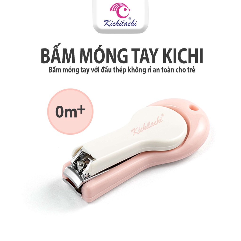 Bộ cắt móng tay trẻ em Kichlachi cao cấp dùng được cho bé sơ sinh hàng chính hãng GTT store