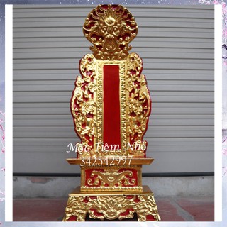 Bài vị thờ gia tiên long vị thờ linh vị gỗ mít 4 cỡ