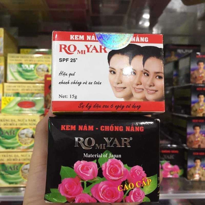 Nám chống nắng romiyar giá tem MỚI 98k