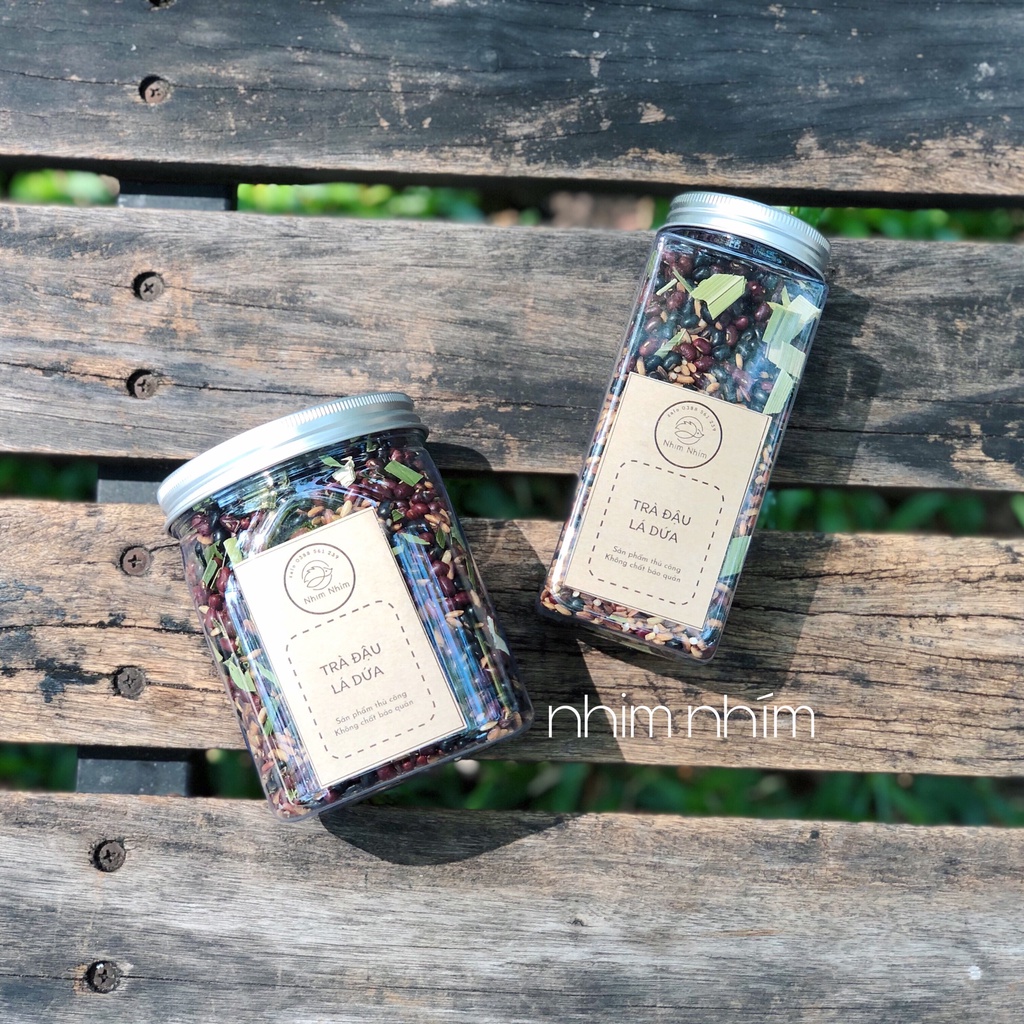 Trà Đậu Rang Lá Dứa Làm Thủ Công