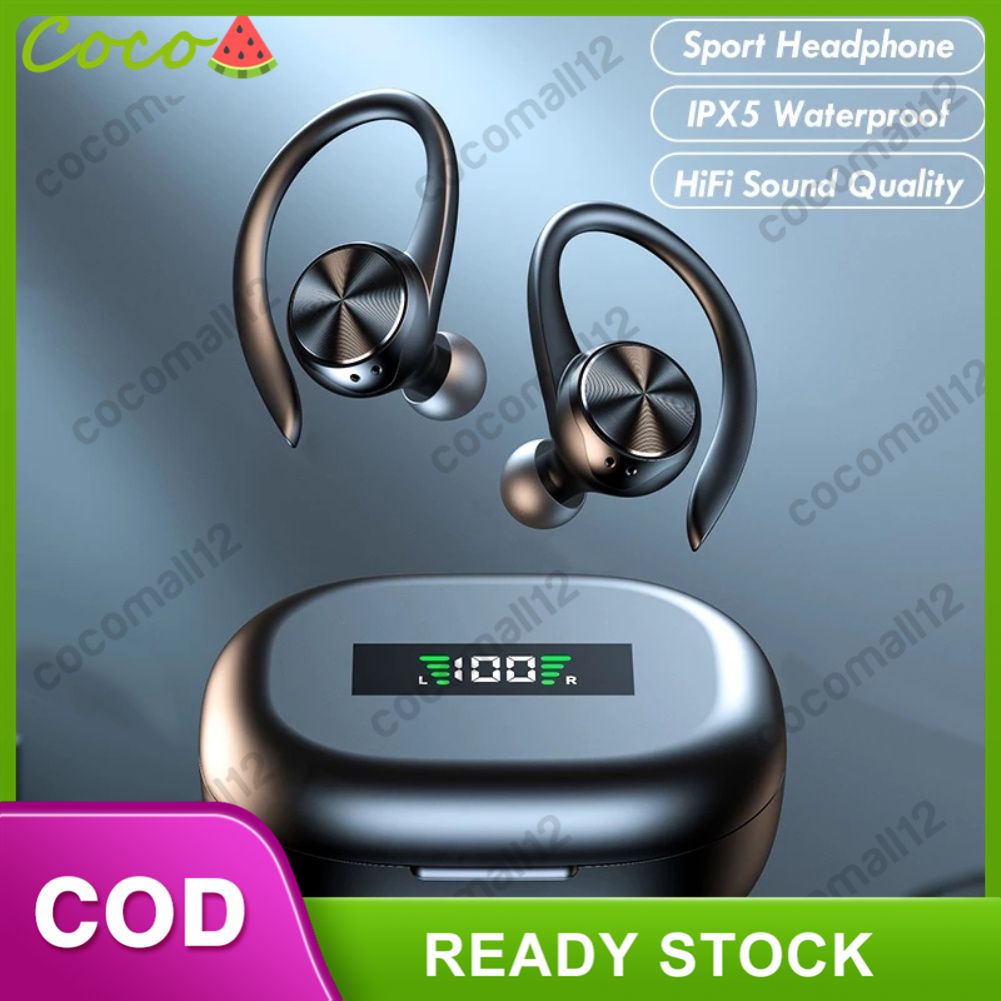 ⭐Chơi Game không dây Tai Nghe TWS Bluetooth 5.0 Thể Thao Stereo Tai Nghe Với Mic IPX5 Không Thấm Nước Hifi Stereo Âm Nhạc Earbuds⭐