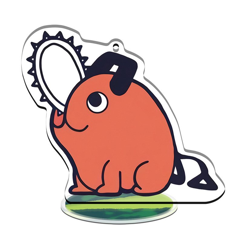 Standee mini Chainsaw man Thợ săn quỷ tượng acrylic anime mica chibi mô hình trang trí