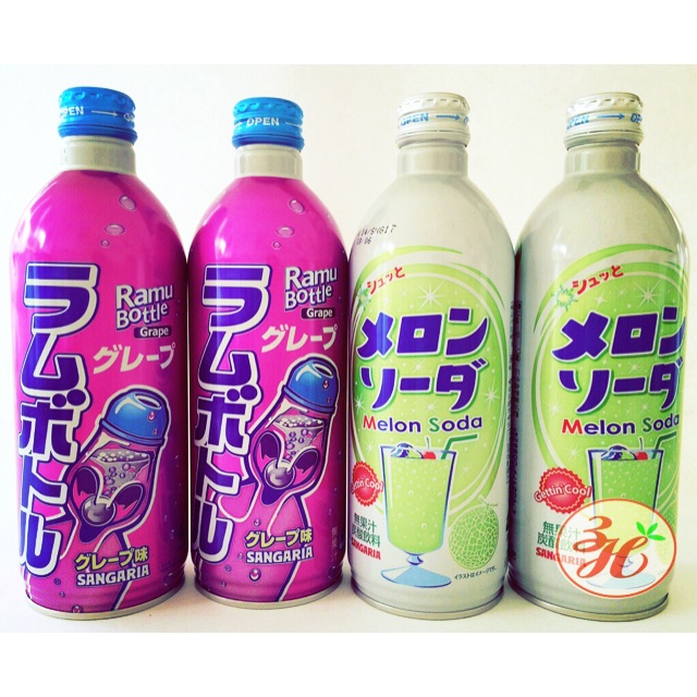 Nước Soda Sangaria chai 500ml date T12/22 Nhật Bản