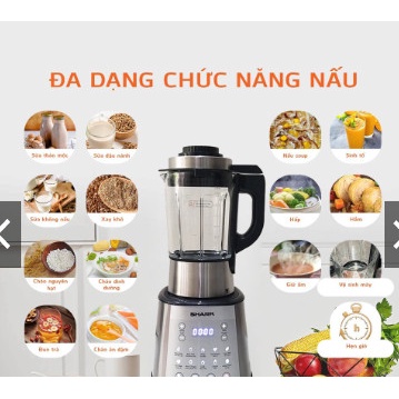 Máy Làm Sữa Hạt Máy Nấu Sữa Hạt Sharp THÁI LAN,BH 12 tháng - Si Tran Hang Store
