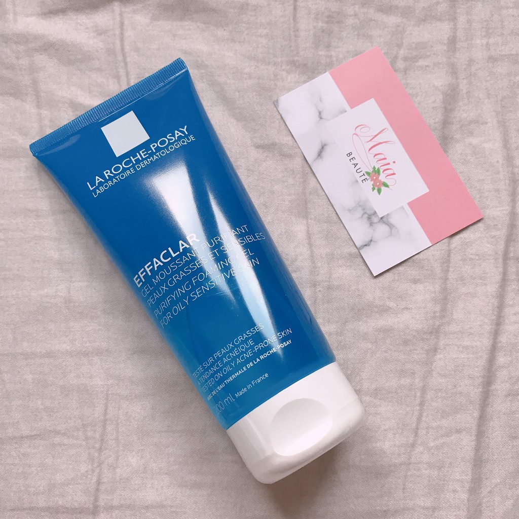 [Auth] Gel rửa mặt La Roche-Posay Effaclar Purifying Foaming Gel cho Da Dầu Nhạy Cảm