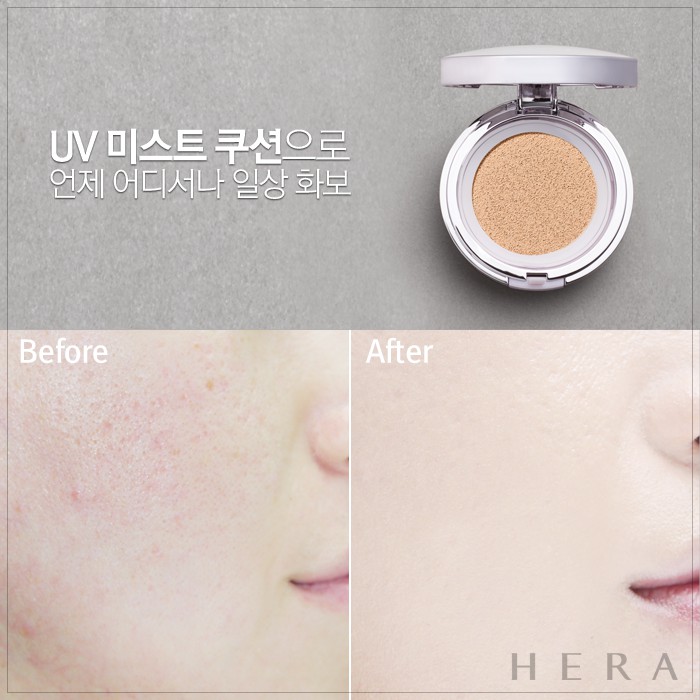 Phấn nước Hera UV Mist Cushion Cover SPF 50+/ PA+++ | BigBuy360 - bigbuy360.vn