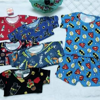 Bộ cotton bozip xuất dư bé trai gái 11 hình