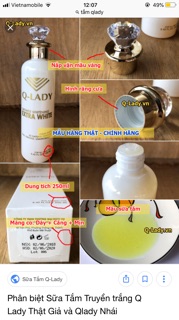 Tắm trắng truyền trắng qlady