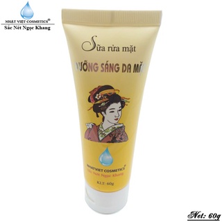 Sữa rửa mặt dưỡng sáng da mặt sắc nét ngọc khang
