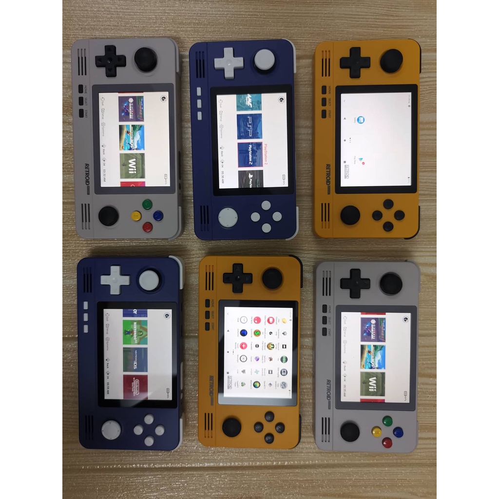 Máy chơi game RETROID POCKET 2 PLUS 2022 - Chơi game Android/PSP/PS1/NES/SNES/NDS/GBA/MAME/CPS/FBA/SEGA/N64/DREAMCAST..
