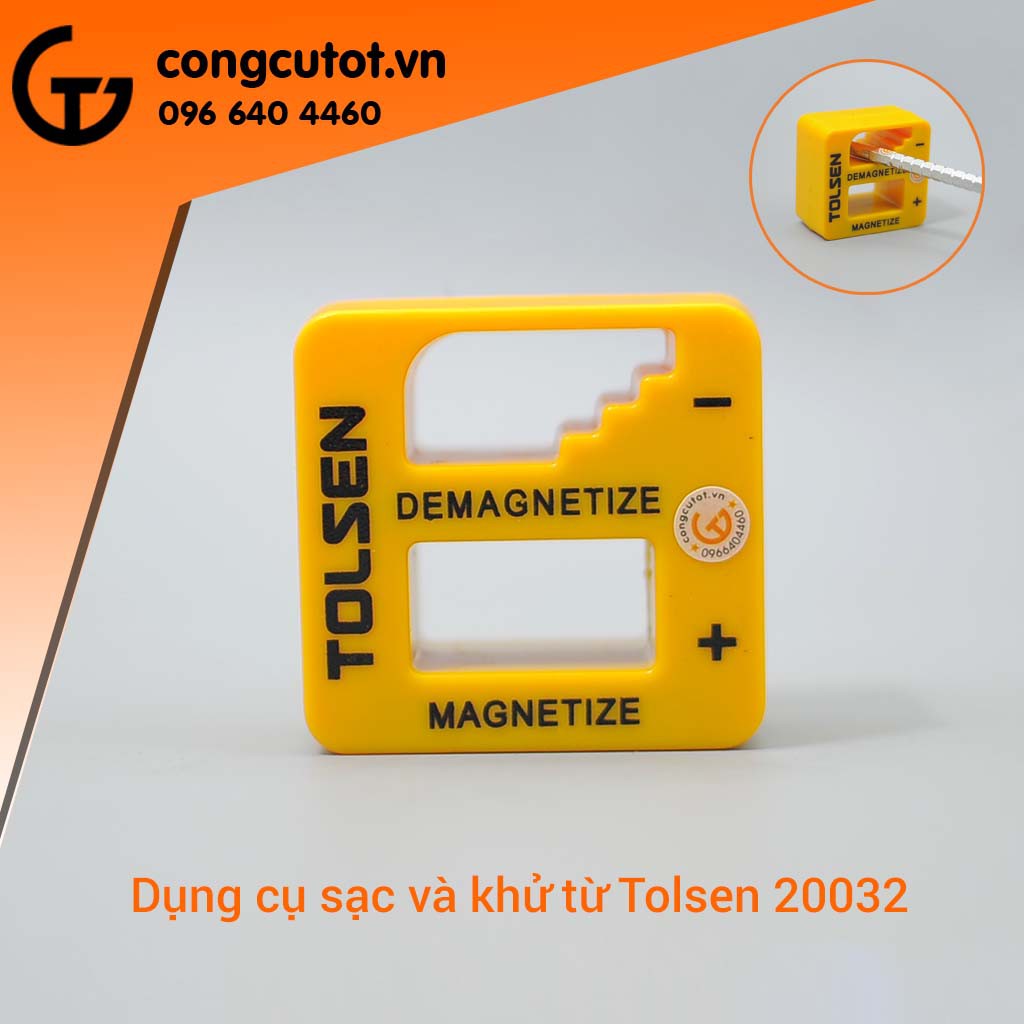 Dụng cụ sạc và khử từ đa năng TOLSEN 20032