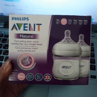Bình sữa Avent tự nhiên SCF690.23 (125ml)- Bình đôi