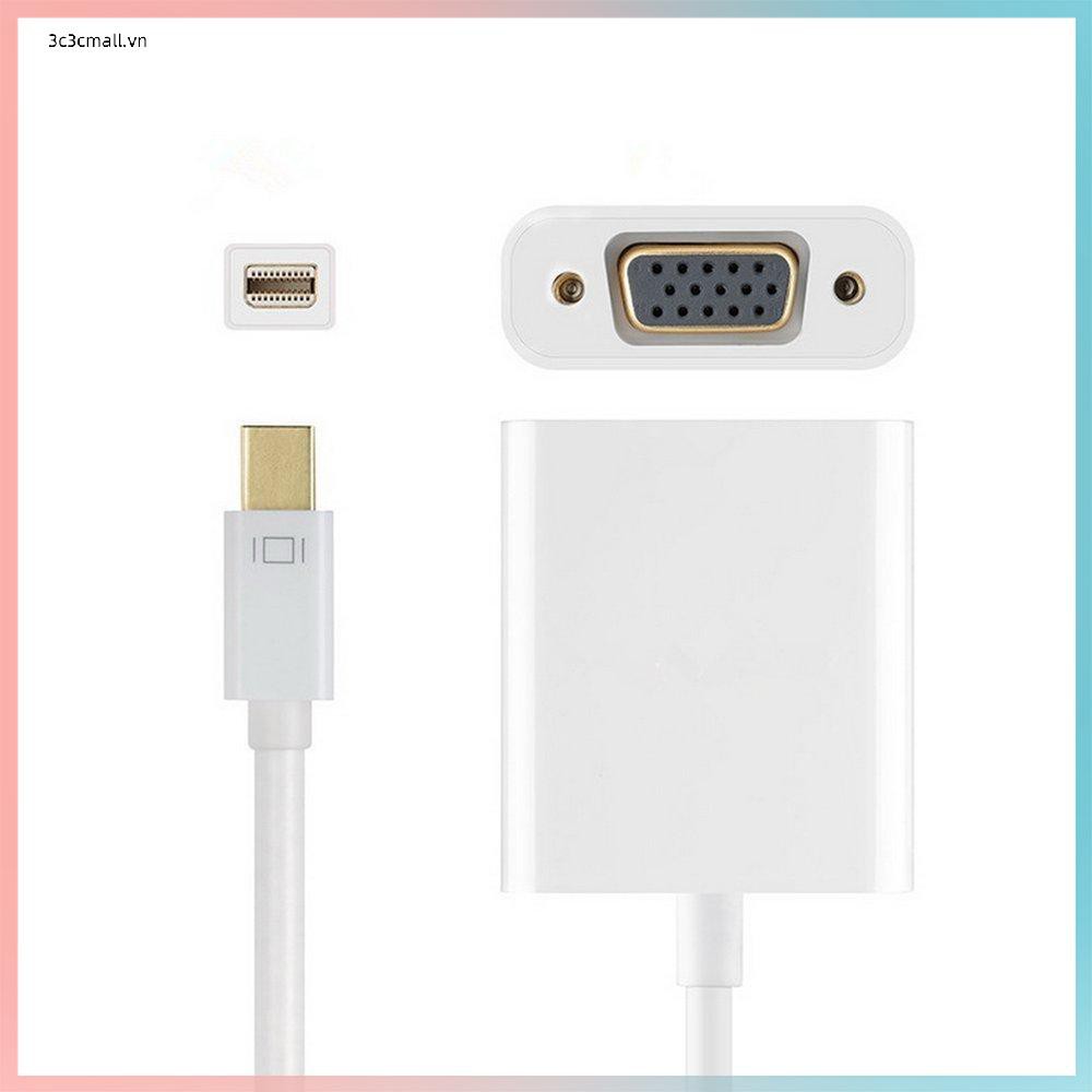 ✨chất lượng cao✨For Macbook Airpro Thunderbolt Display Port Mini Dp To Vga Cable Adapter 1080P