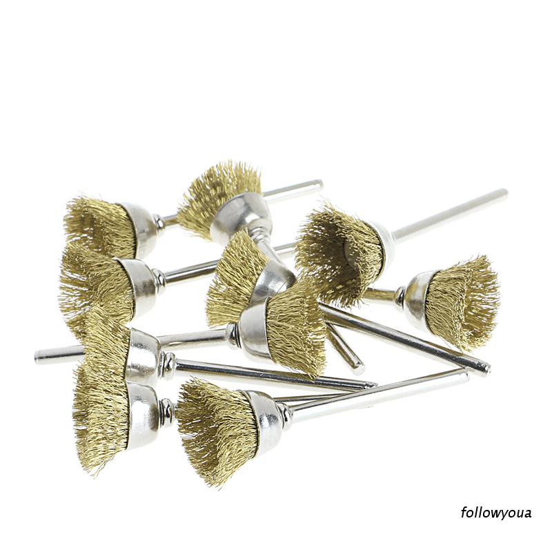 Set 10 cọ sợi đồng 18mm chuyên dụng cho máy mài