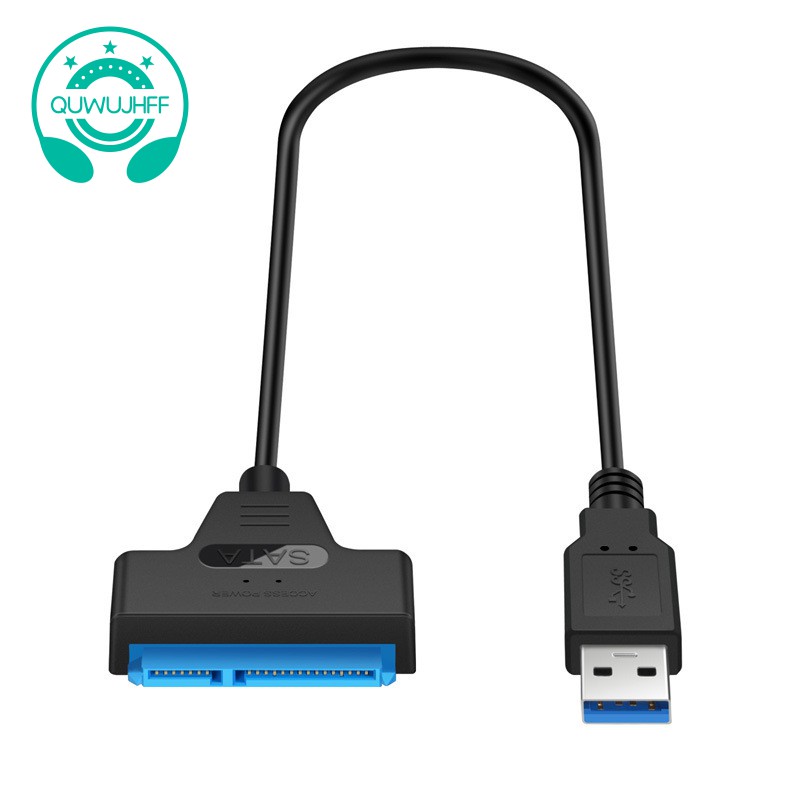 Cáp Chuyển Đổi Ổ Cứng Sata Iii Usb 3.0 Sang Serial Ata 22pin Cho 2.5inch Hdd / Ssd 50cm