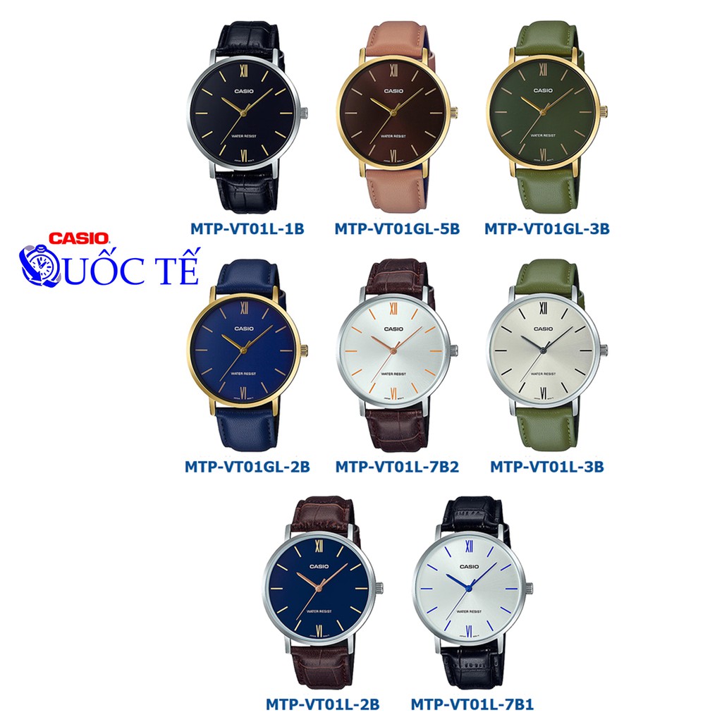 Đồng hồ nam casio MTP-VT01 ❤️ 𝐅𝐑𝐄𝐄𝐒𝐇𝐈𝐏 ❤️ Đồng hồ casio MTP-VT01L-1B MTP-VT01GL-5B MTP-VT01GL-3B MTP-VT01GL-2B | BigBuy360 - bigbuy360.vn