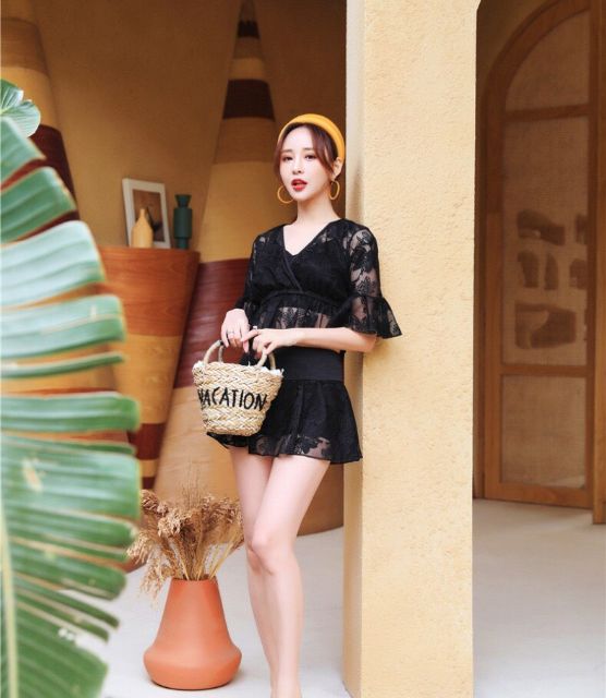 Bộ bơi 3 in 1 ren