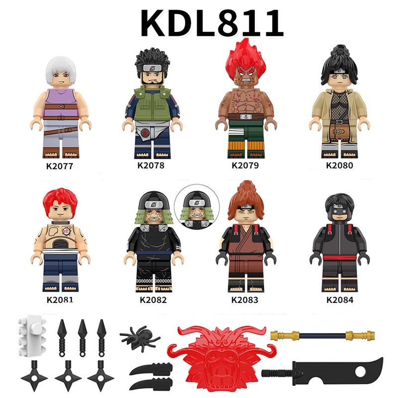 Mô hình đồ chơi play nhân vật hoạt hình narutoes KDL811