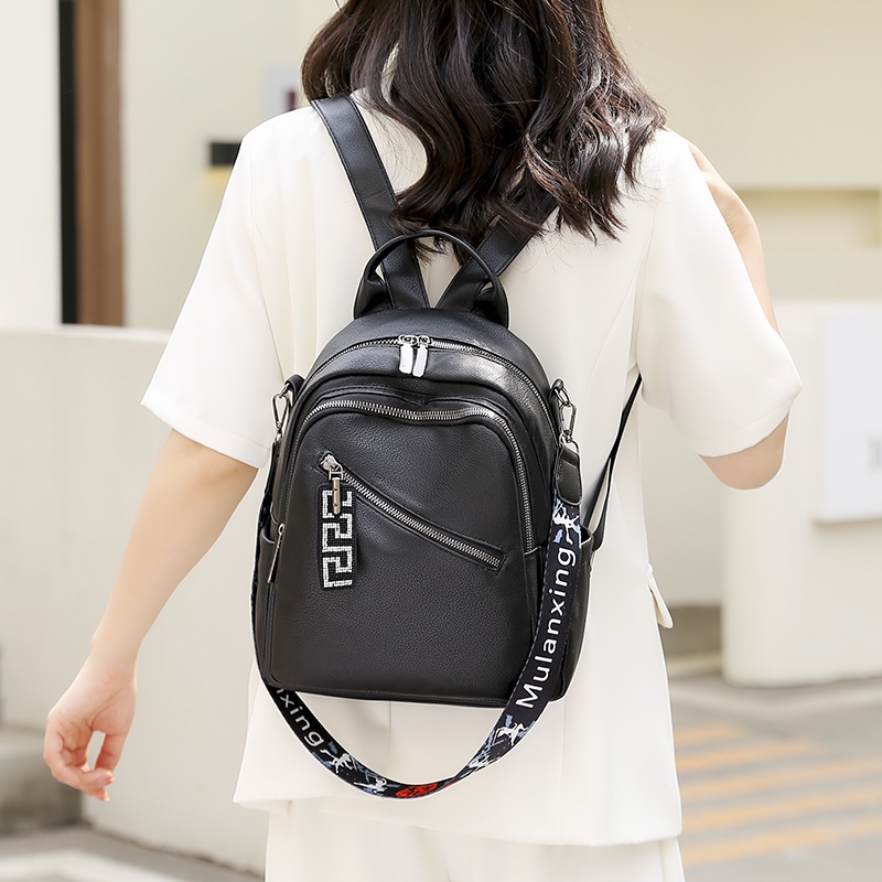 Ba Lô Da Mềm Thời Trang Dành Cho Nữ