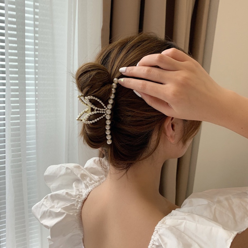 Kẹp Tóc Càng Cua Lớn Bằng Kim Loại Chống Trượt Tạo Kiểu Tóc