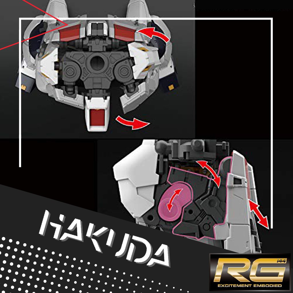Mô hình RG 32 1/144 Nu Gundam - Chính hãng Bandai Nhật Bản